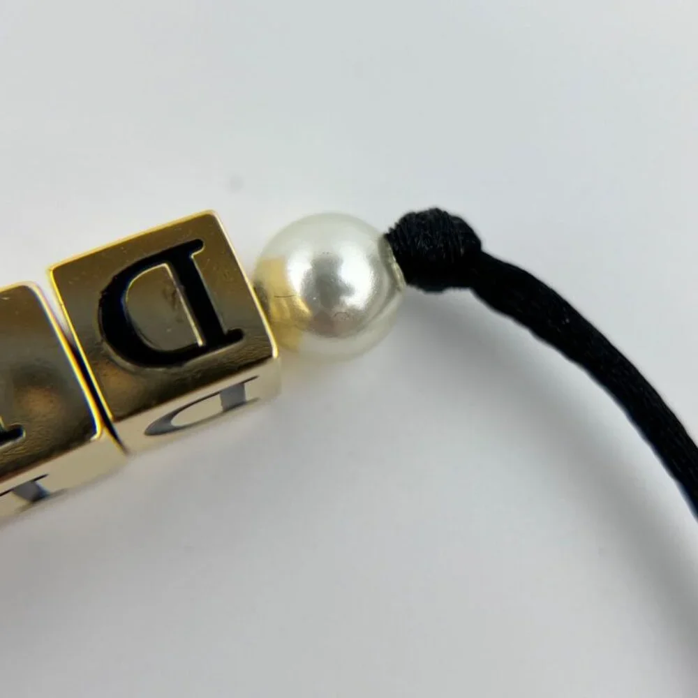 Christian Dior Accessories Bracelet Bangle Logo Gold Vintage - Picture 13 of 14